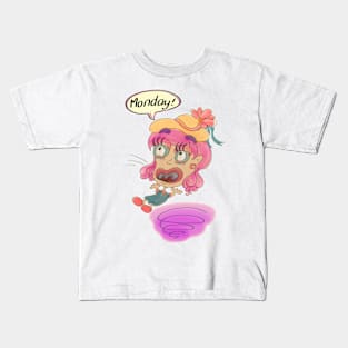 OMG it is Monday again Kids T-Shirt